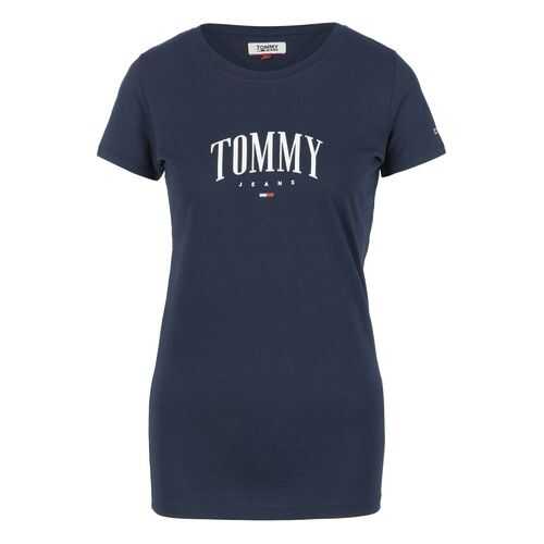 Футболка женская Tommy Jeans DW0DW08057 C87 синяя XS