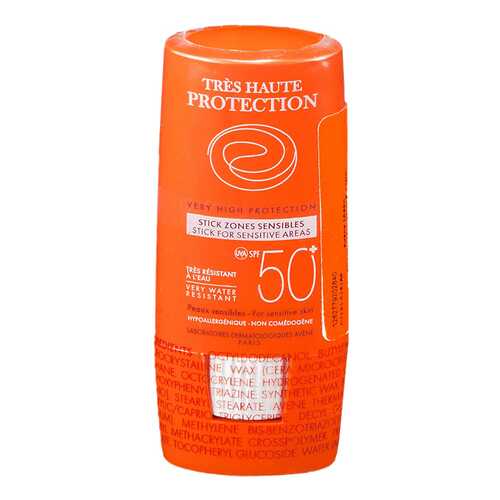 Солнцезащитное средство Avene Для чувствительных зон SPF 50+ 8 г