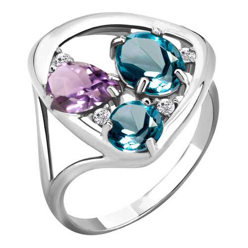 Кольцо женское Aquamarine 6905432А.5 р.18.5