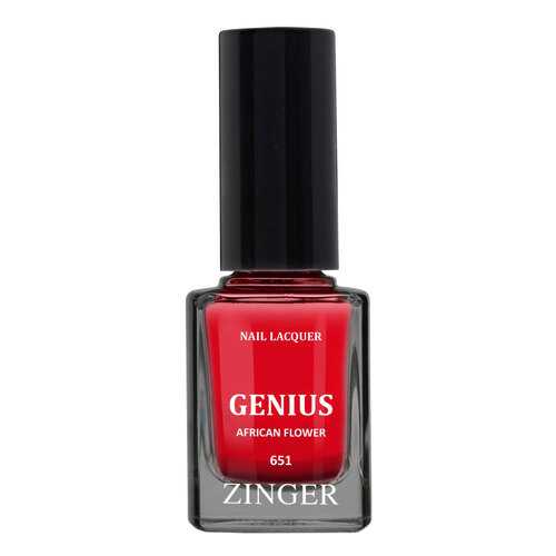 Лак для ногтей Zinger Genius 651 African Flower 12 мл