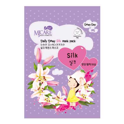 Маска для лица MJ CARE Daily Dewy Silk Mask Pack 25 г