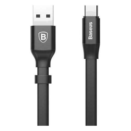 Портативный кабель Baseus Nimble USB - USB-C 23 cm (Black)