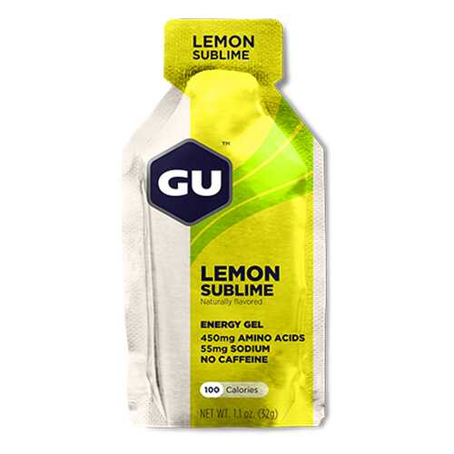 Углеводный гель GU Energy Gel, 32 г, чистый лимон