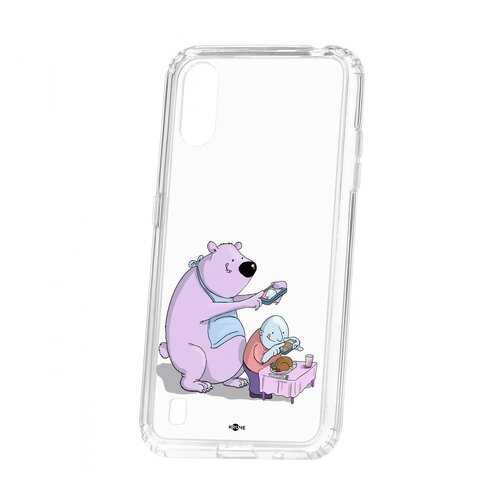 Чехол Samsung Galaxy A01/A015 Kruche Print Foodstagramm