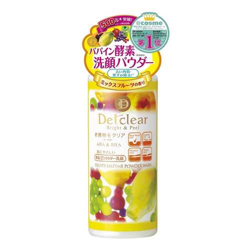 Средство для очищения Meishoku AHA & BHA Fruits Enzyme Powder Wash 75 г