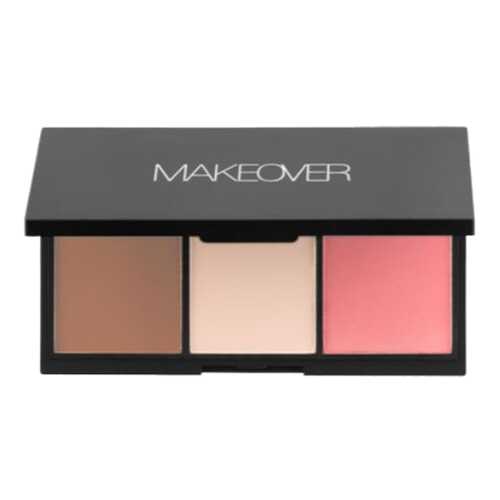 Набор корректоров на палетке Makeover Paris Sculpting kit contouring and blush Look 1