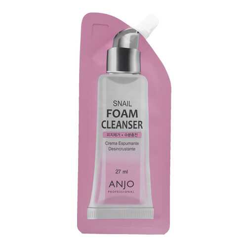 Пенка для умывания с экстрактом муцина улитки ANJO Professional Snail Foam Cleanser, 27 г