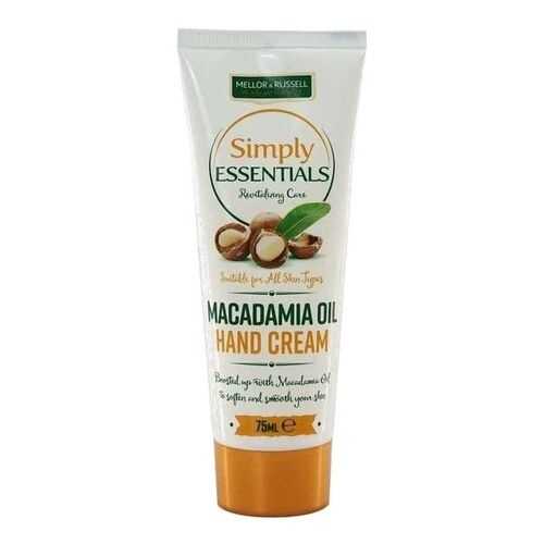 Крем для рук Simply Essentials с маслом макадамии и Q10 Mellor&Russell, 75 мл