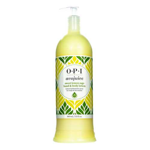Лосьон для рук O.P.I Avojuice Лимон 960 мл