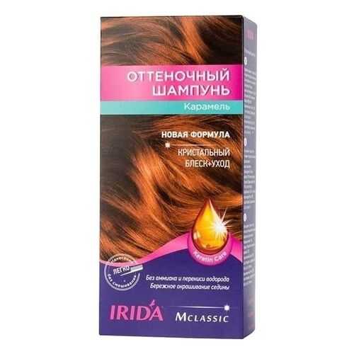 Оттеночный Шампунь Карамель IRIDA, 75 мл