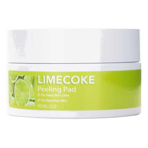 Пилинг для лица Koelcia Lime Coke Peeling Pad 40 шт