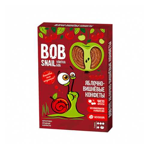 Конфеты яблочно-вишневые Bob Snail 60 г