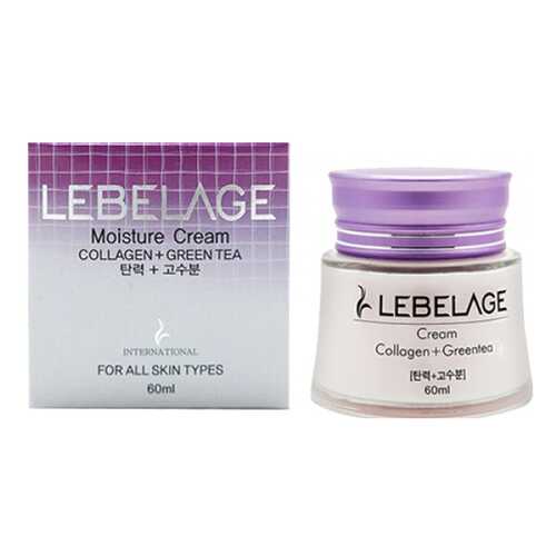 Крем для лица Lebelage Collagen+Green Tea Moisture Cream, 60 мл