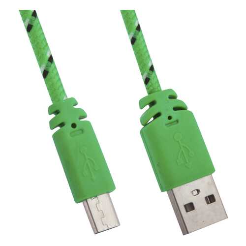 Кабель Liberty Project microUSB 1м Green