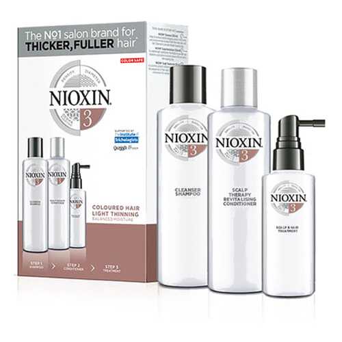 Набор для ухода за волосами NIOXIN система 3 150+150+50 мл