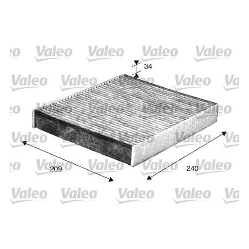 Фильтр воздушный салона Valeo 698883