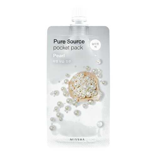 Маска для лица Missha Pure Source Pocket Pack - Pearl 10 мл