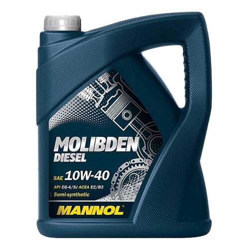 Моторное масло Mannol Molibden Diezel 10W-40 5л