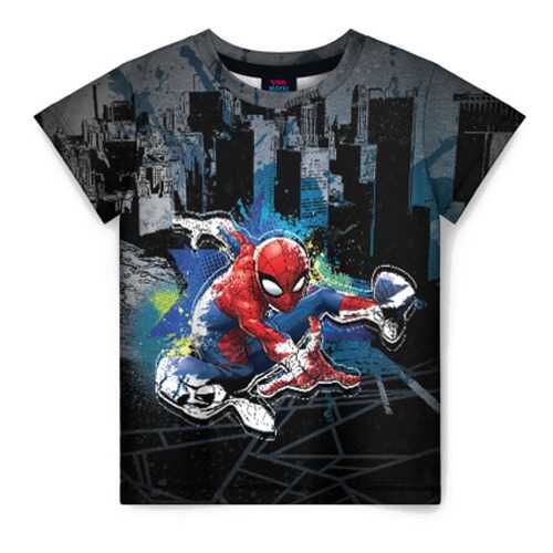 Детская футболка ВсеМайки 3D Spider-man over the city, р. 158