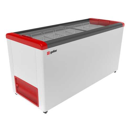 Морозильный ларь Gellar FG 600 C White/Red