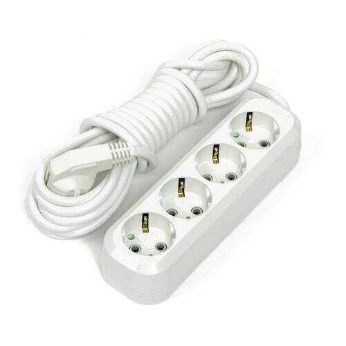 Удлинитель Makel MGP154, 4 розетки, 5 м, White