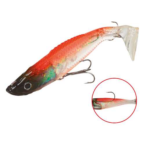 Виброхвост оснащенный Mikado Crystal Fish WXH-59 12 см, 6, 2 шт.
