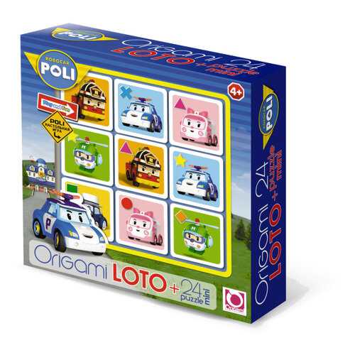 Игра Настольная Robocar, Лото+Пазл