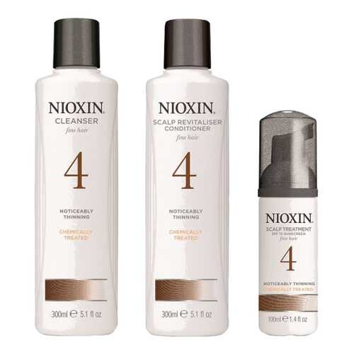 Набор средств для волос Nioxin Starter Kit System 4 300 мл + 300 мл + 100 мл