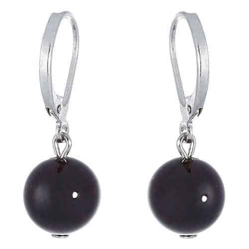 Серьги My-bijou Висюльки, гранат 2,8 см