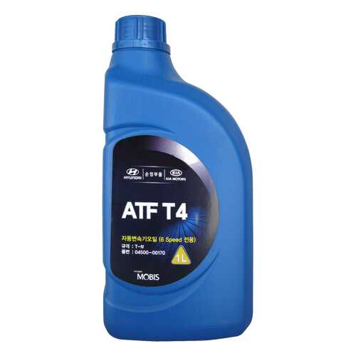 Трансмиссионное масло Hyundai-KIA ATF T4 1л 0450000170