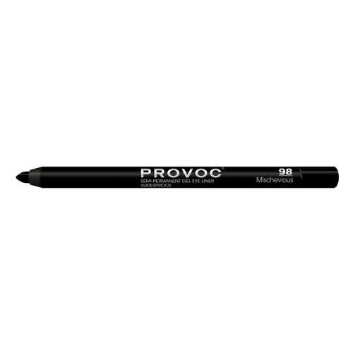 Карандаш для глаз PROVOC Gel Eye Liner Угольно-черный