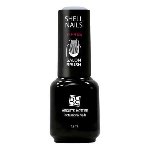 Гель-лак для ногтей Brigitte Bottier Shell Nails тон 982 серебряный искрящийся, 12мл