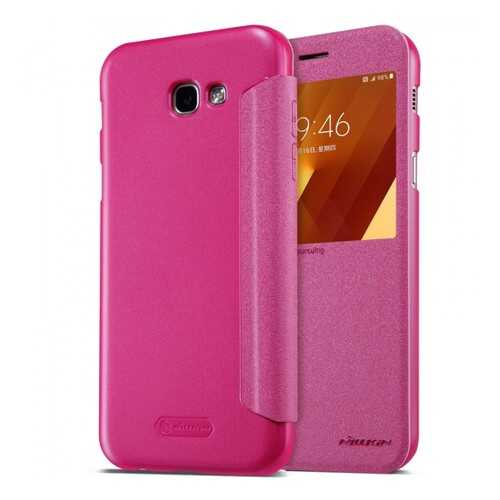 Чехол Nillkin Sparkle Series для Samsung A720 Galaxy A7 (2017) Pink