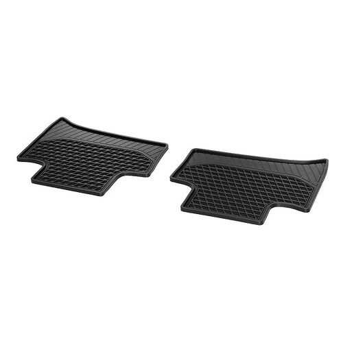 Коврики резиновые черные задние 2шт w205 MERCEDES-BENZ арт. A2056807608 9G33