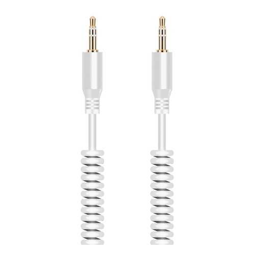 Кабель AUX Krutoff AUX Spiral 1м White