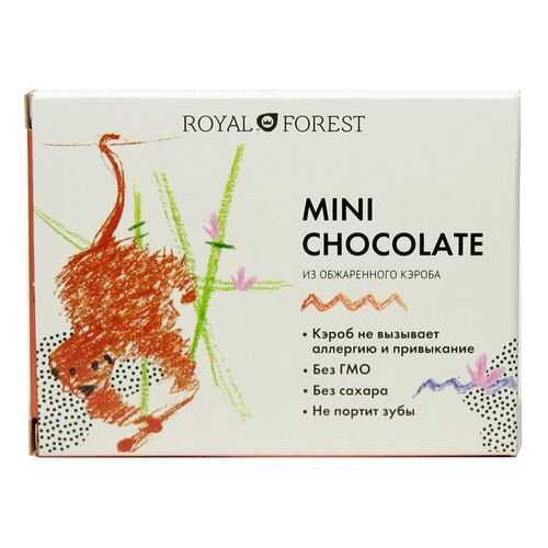 Шоколад Royal Forest из обжаренного кэроба 30г