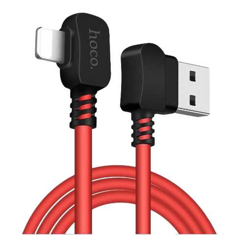Кабель Hoco х19 Lightning 1,2м Red/Black