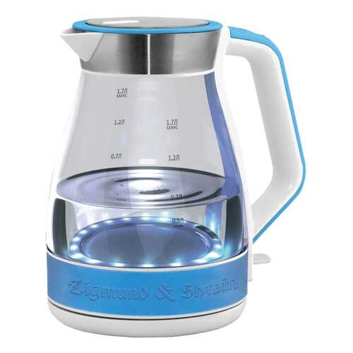 Чайник электрический Zigmund & Shtain KE-821 Silver/Blue