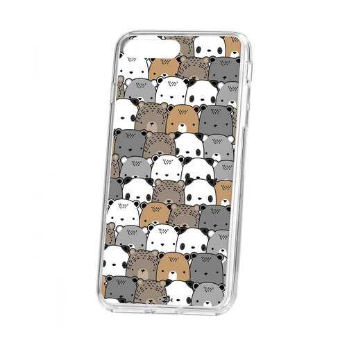 Чехол Kruche iP 7 Plus Print Медвежата
