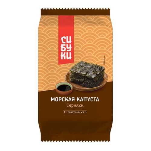 Морская капуста сушеная Сибуки терияки 5 г
