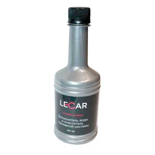 Вытеснитель воды и очиститель топливной системы LECAR 354 мл. (флакон) LECAR000100611