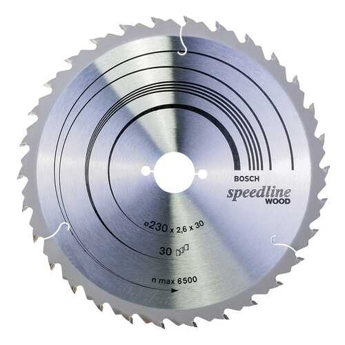 Диск по дереву Bosch STD SWO 230x30-30T 2608640805