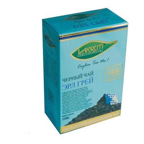 Чай Лакрути Эрл Грей 100 грамм черный