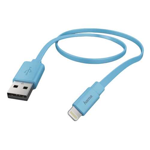 Кабель Hama 173646 Lightning 1,2м Blue