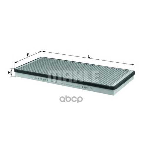 KNECHT LAK83 Фильтр салона MB SPRINTER -06 угольный