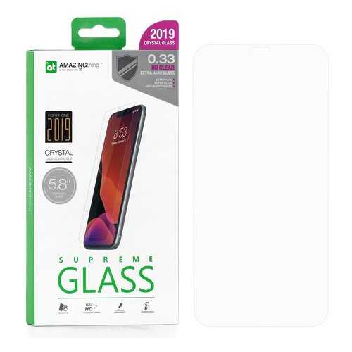Защитное стекло AMAZINGthing SupremeGlass Extra Hard 0.33mm для Apple iPhone X