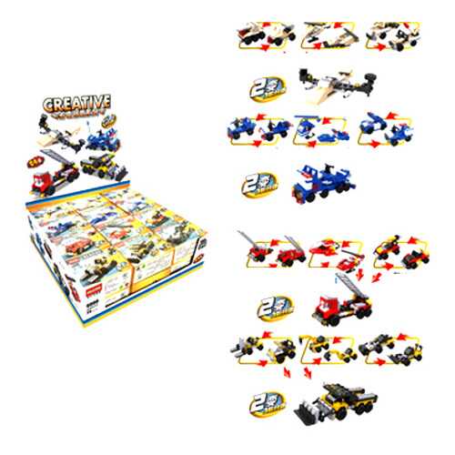 Конструктор пластиковый Junfa Toys 6000 Спецтехника в ассортименте
