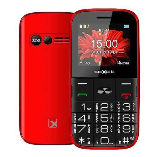 Мобильный телефон teXet TM-B227 Red