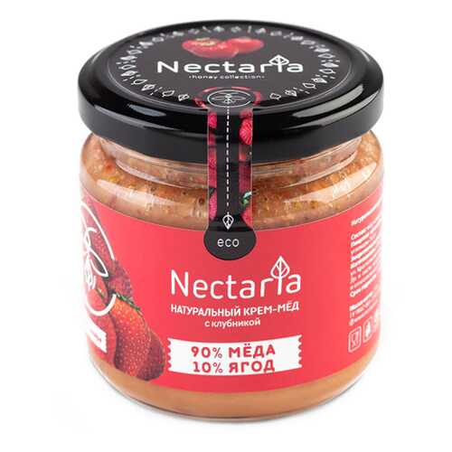 Крем-мёд с клубникой Nectaria 230 г