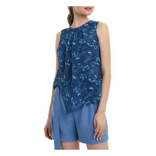 Блуза женская Audrey right 180812-1354-4 синяя XS